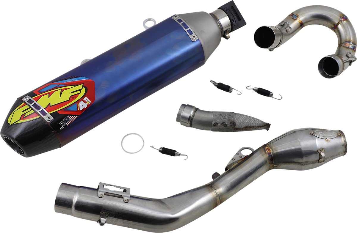 FMF 4.1 RCT Exhaust with MegaBomb - Anodized Titanium (Part #045652)