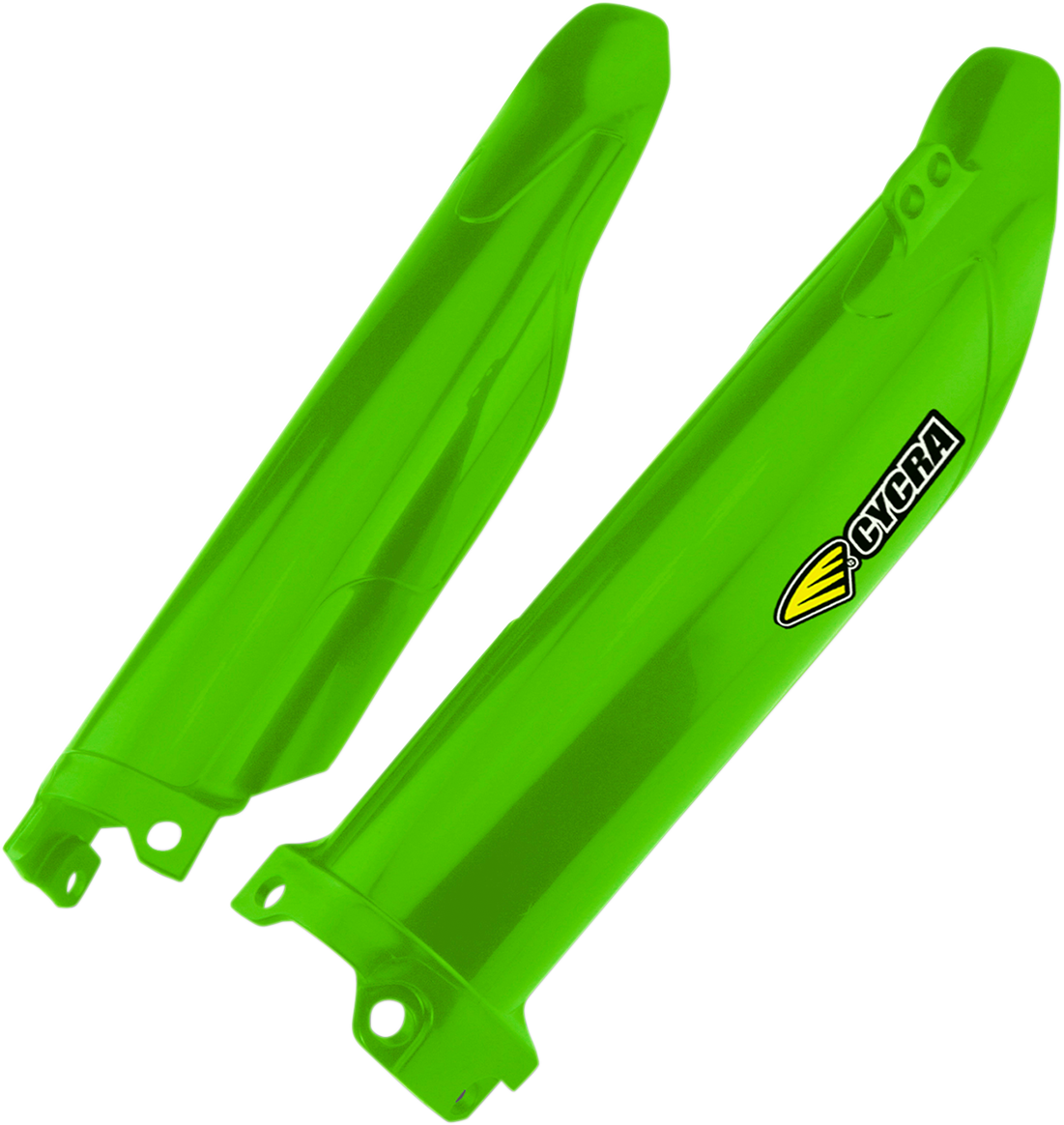 CYCRA Green Fork Guards 1CYC-6909-72 for Enhanced Motorcycle Protection