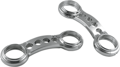 Custom Cycle Engineering Chrome Fork Brace for 49mm Front Forks ('06-'17 Harley Davidson FXDWG/FXDF) - Part TB 2649-1 WG