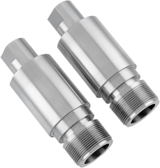 Cycle Visions Chrome Fork Tube Extensions - 41 mm - Extends +2" - Part CV7100