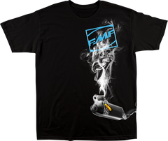 FMF Boxcage T-Shirt Black 2XL SP23118916BLK2X - Soft Spun Cotton Graphic Tee