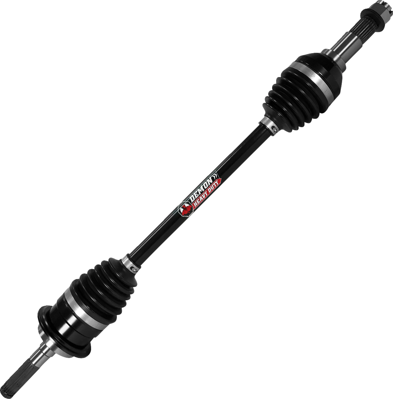 DEMON Heavy-Duty Front Left Axle for Lift Kits - Commander PAXL-3001HD-6ET