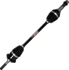 DEMON Heavy-Duty Front Left Axle for Lift Kits - Commander PAXL-3001HD-6ET