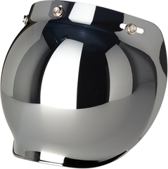 0130-0669 . Drifter/Jimmy/Saturn Helmet Three-Snap Bubble Shield