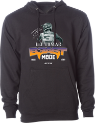 FMF Beast Mode Hoodie Black Medium SU25121901BLKMD – Comfortable Cotton-Poly Blend with Large Graphic and Kangaroo Pocket