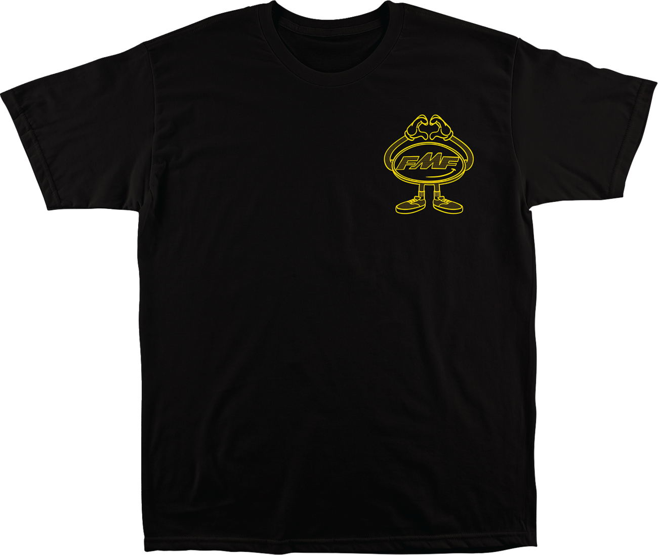 FMF Breakin Hearts T-Shirt - Black Large by FMF - Part Number SU25118909BLKLG