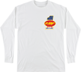 FMF America First Long-Sleeve T-Shirt in White - XL HO25119901WHTXL