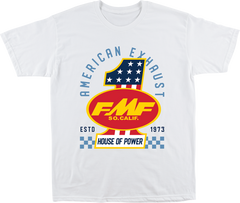 FMF America First T-Shirt - White - Medium HO25118906WHTMD