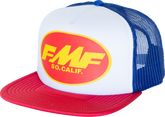 FMF Big Pro Trucker Hat - White HO25196901WHT