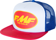 FMF Big Pro Trucker Hat - White HO25196901WHT