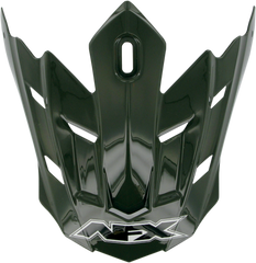 0132-0420 . 0132-0420 . FX-17/FX-17Y Helmet Peak — Solid