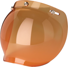 0130-0668 . Drifter/Jimmy/Saturn Helmet Three-Snap Bubble Shield