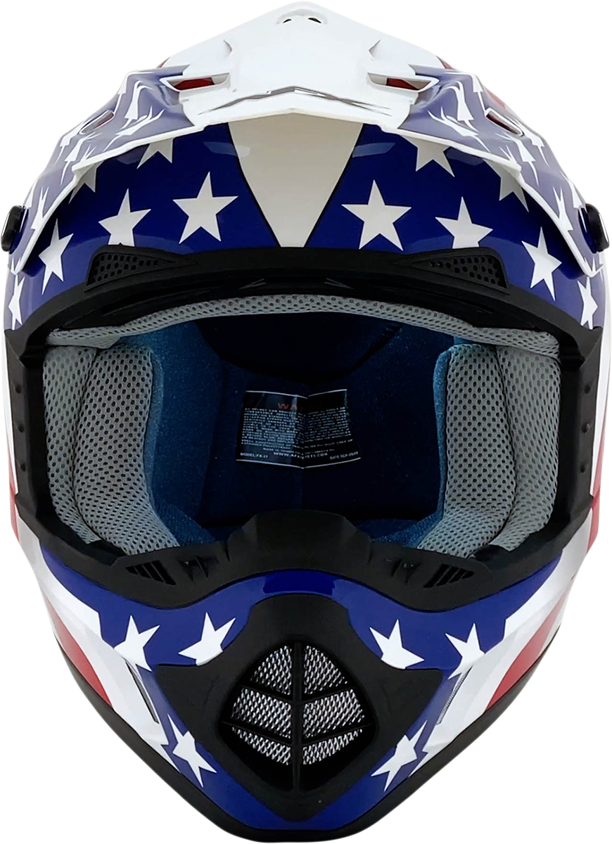 0110-2378 . 0110-2378 . FX-17 Flag Helmet