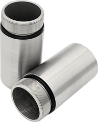 Cycle Visions Chrome Fork Tube Extensions - 49 mm - Extends +3 inches - Part CV7113