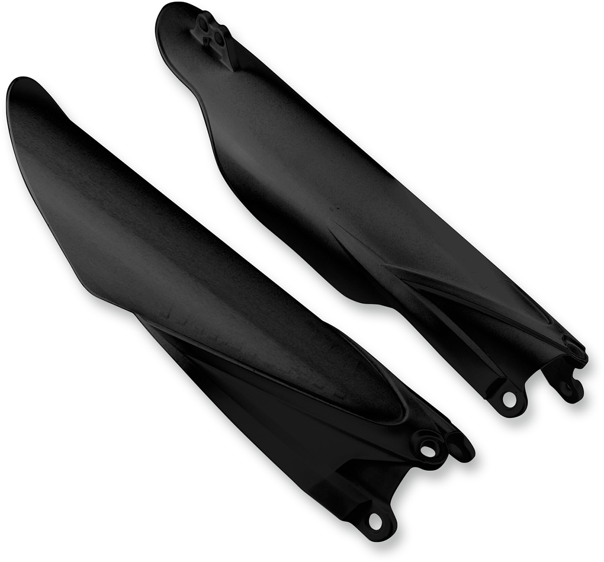 CYCRA Black Fork Guards 1CYC-6901-12 for Race-Performance Motorcycle Protection
