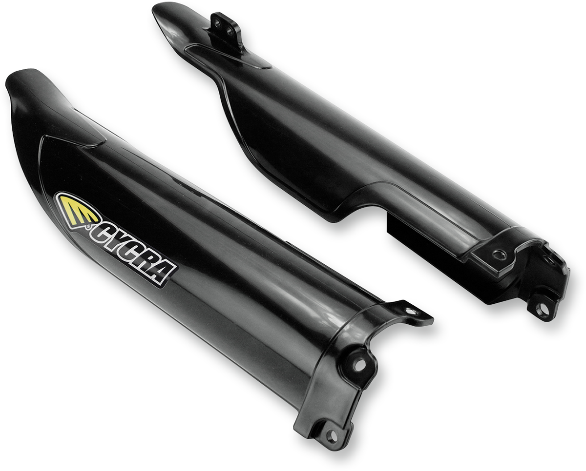 CYCRA Black Fork Guards 1CYC-6903-12 for Enhanced Race Performance and Durability