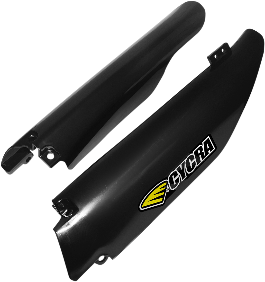 CYCRA Black Fork Guards 1CYC-6904-12 for Motorcycle Protection