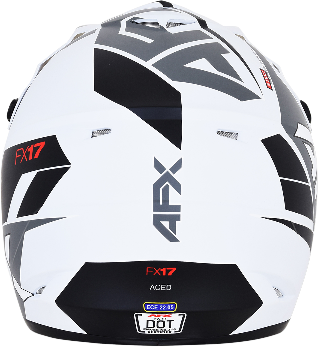 0110-6494 . 0110-6494 . FX-17 Aced Helmet