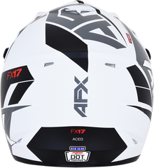 0110-6498 . 0110-6498 . FX-17 Aced Helmet