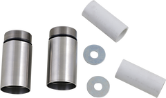 Cycle Visions Chrome Fork Tube Extensions - 49 mm - Extends +3 inches - Part CV7113