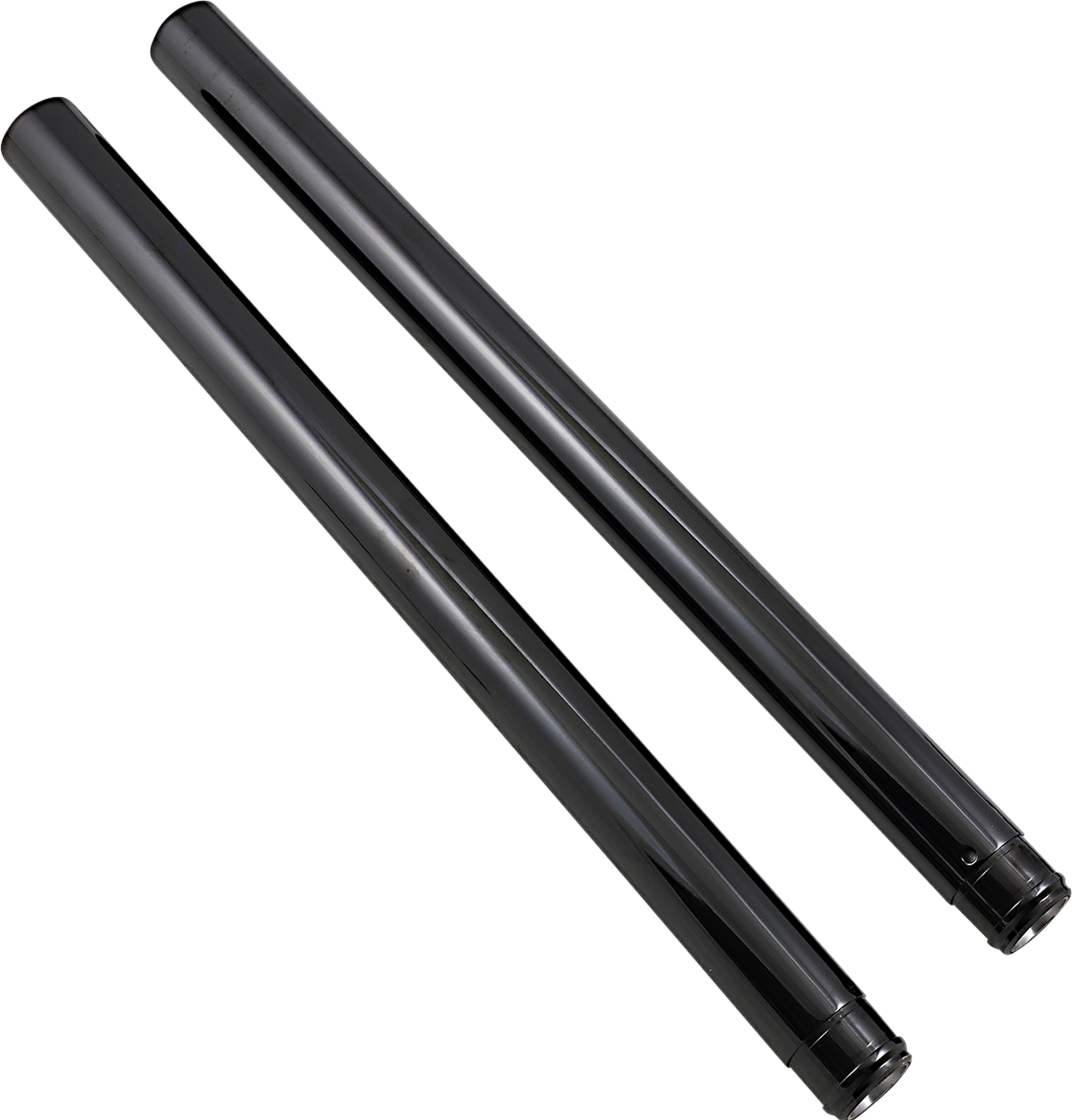 CUSTOM CYCLE ENGINEERING 49mm Fork Tubes - 28.50 inches Black with DLC Coating - Part 710044