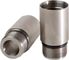 Cycle Visions Chrome Fork Tube Extensions for 39 mm Forks - Extends +2" - Model CV7139