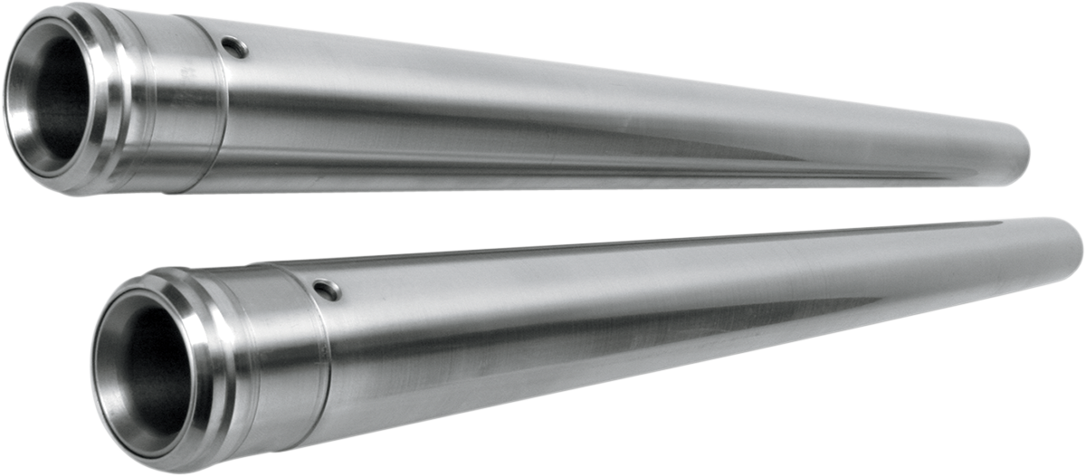 Custom Cycle Engineering 39 mm Fork Tubes (Part T1345HC) - Hard Chrome Finish, 24.25 inches