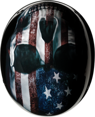 0103-1310 . Vagrant USA Skull Helmet