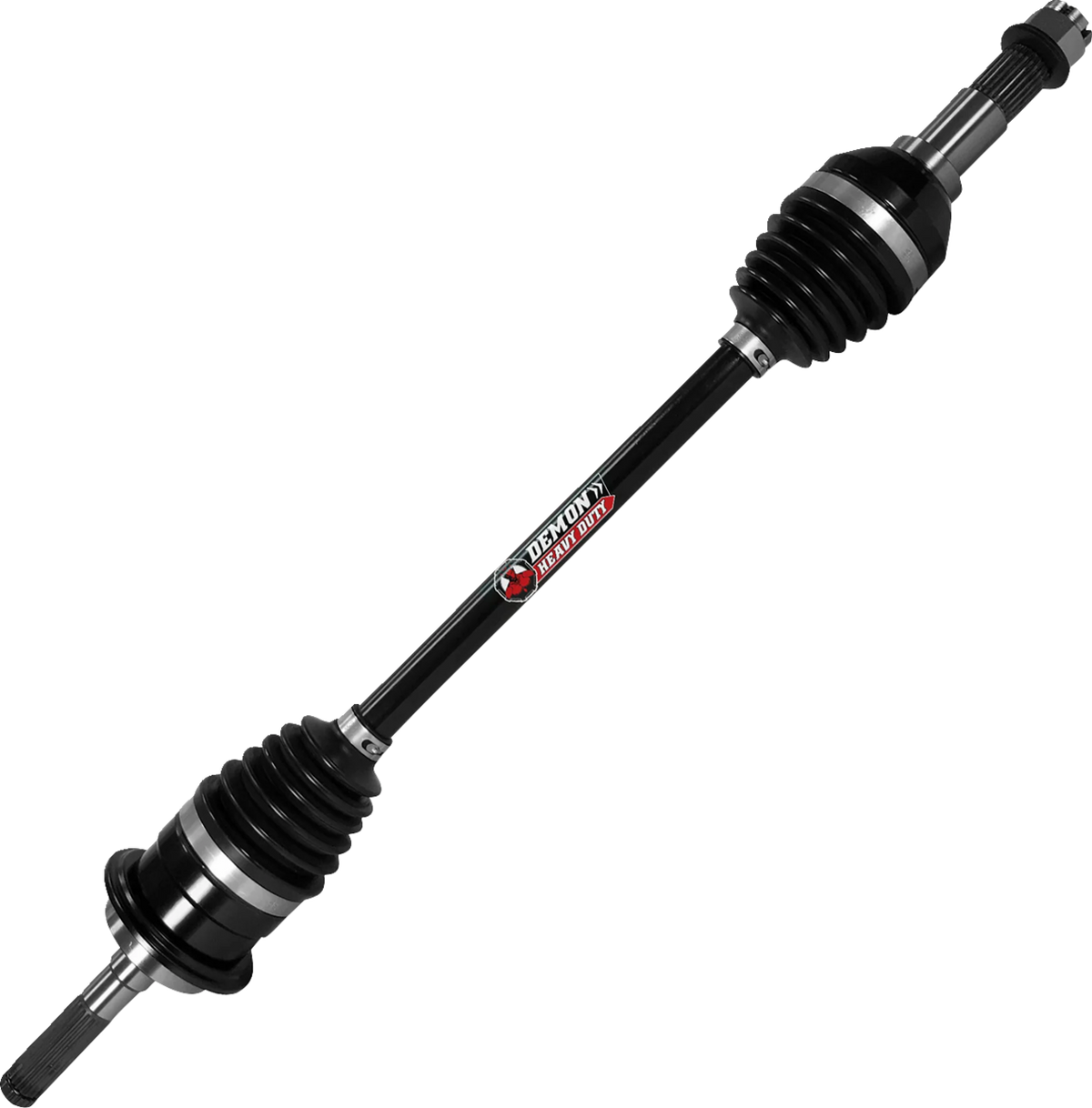 DEMON Heavy-Duty Front Left Axle for Lift Kits - Commander PAXL-3001HD-6ET