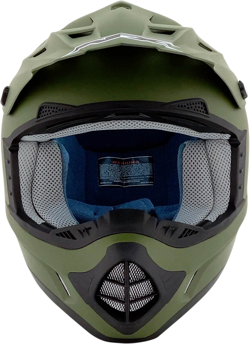 0110-4449 . 0110-4449 . FX-17 Solid Helmet