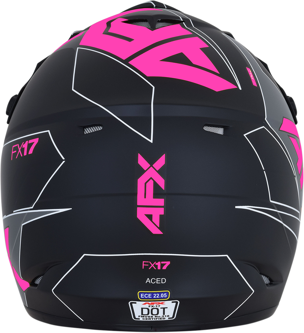 0110-6509 . 0110-6509 . FX-17 Aced Helmet