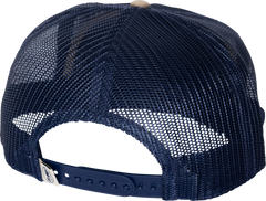 FMF Bolts Navy Hat with Snapback and Embroidered Logo - Part Number SP25196904NVY