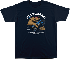 FMF B3AR T-Shirt Navy 2XL - Soft Spun Cotton with Graphic Print