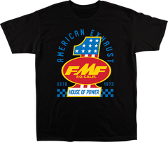 FMF America First Large Black T-Shirt with Graphic Print