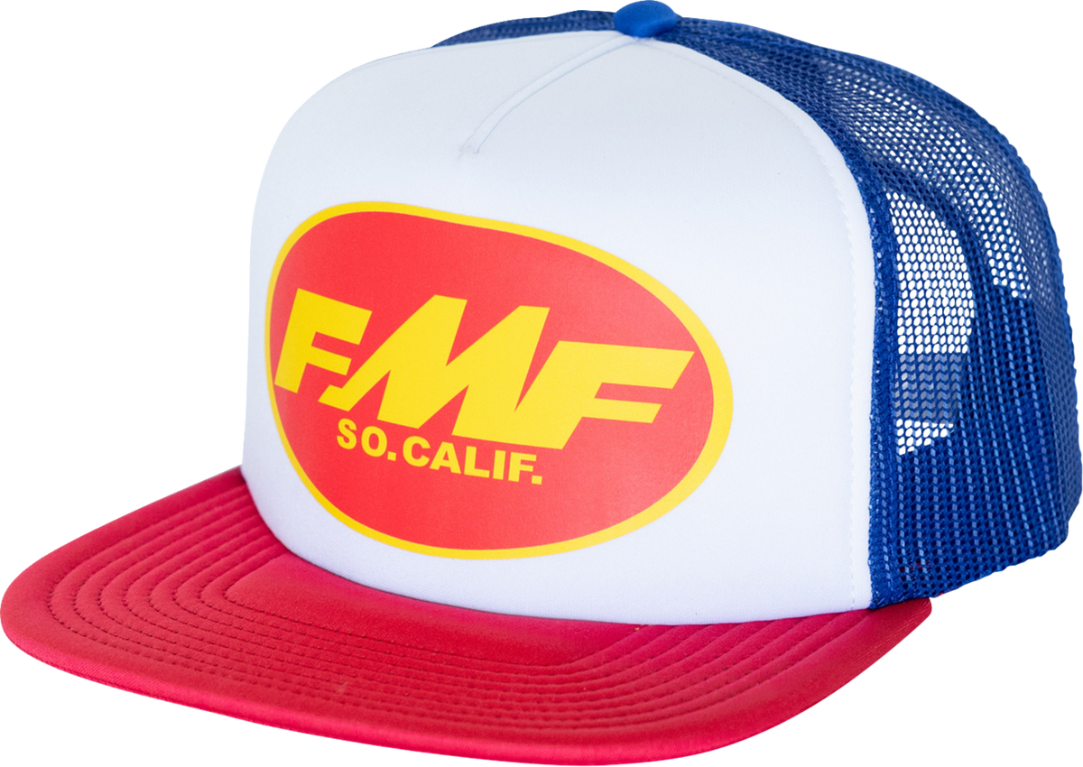 FMF Big Pro Trucker Hat - White HO25196901WHT