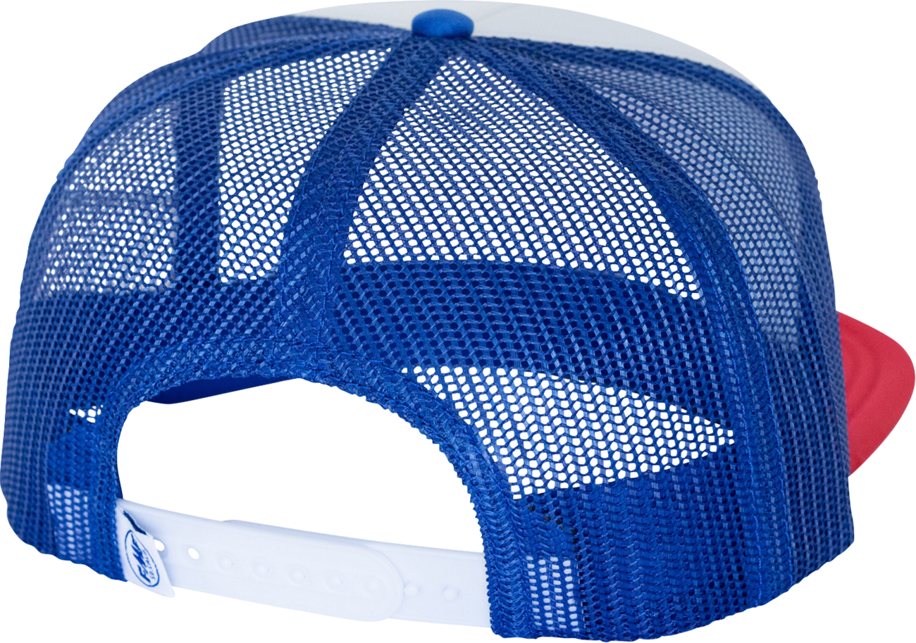 FMF Big Pro Trucker Hat - White HO25196901WHT