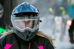 0121-1140 . Range Snow Electric Dual Pane Helmet