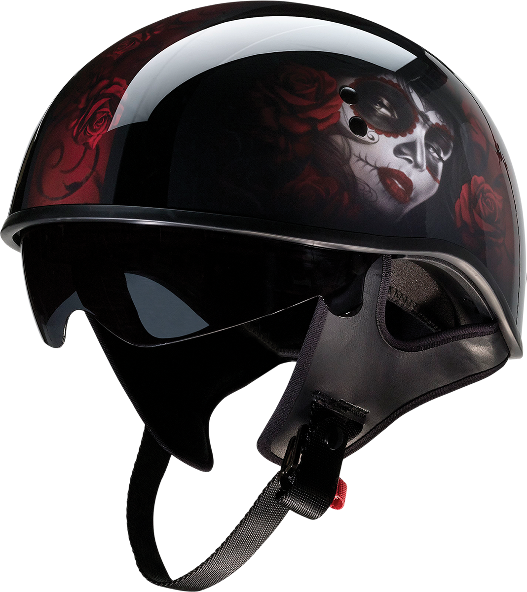 0103-1315 . Vagrant Red Catrina Helmet