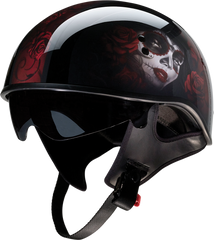 0103-1314 . Vagrant Red Catrina Helmet