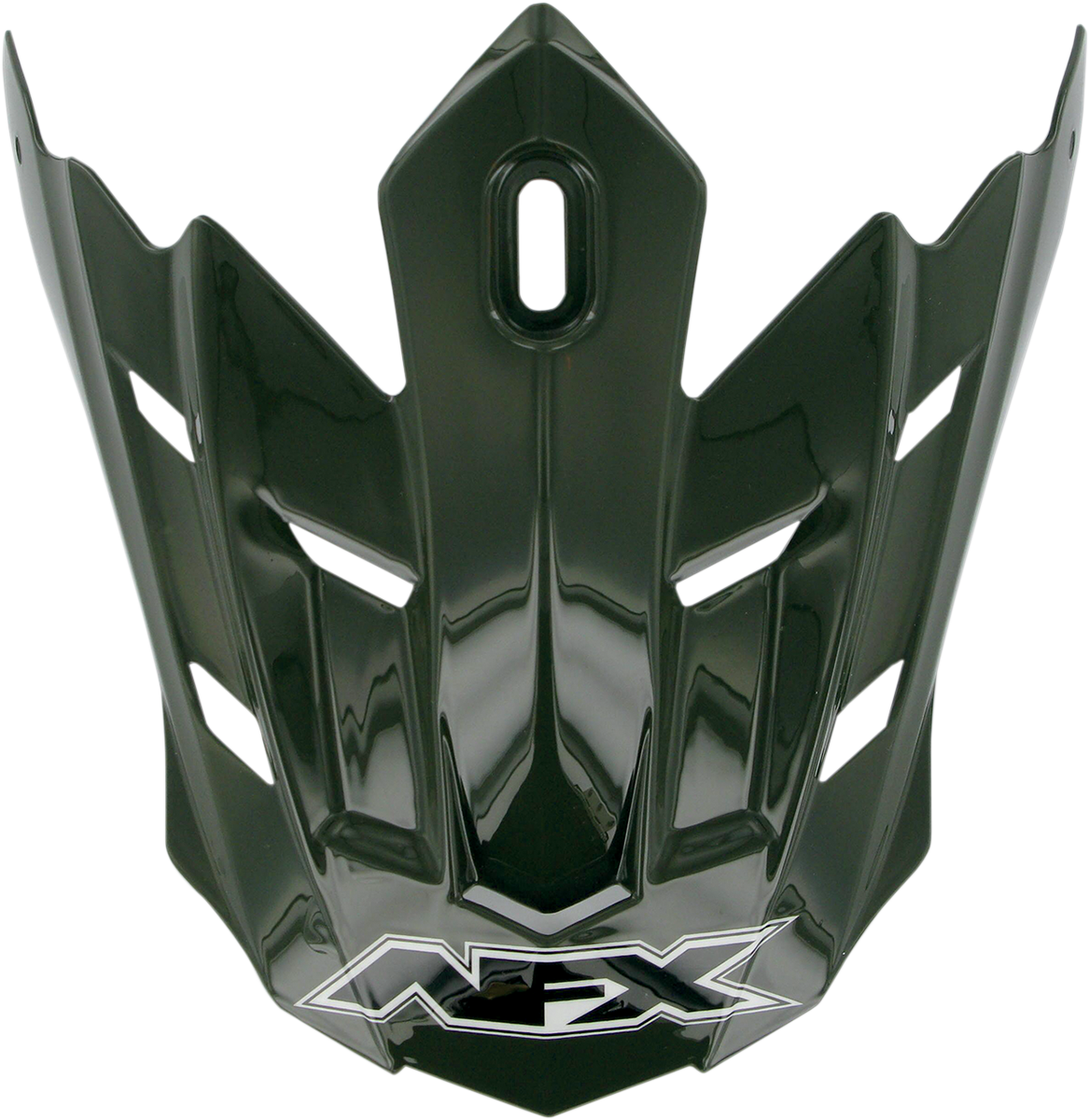 0132-0420 . 0132-0420 . FX-17/FX-17Y Helmet Peak — Solid