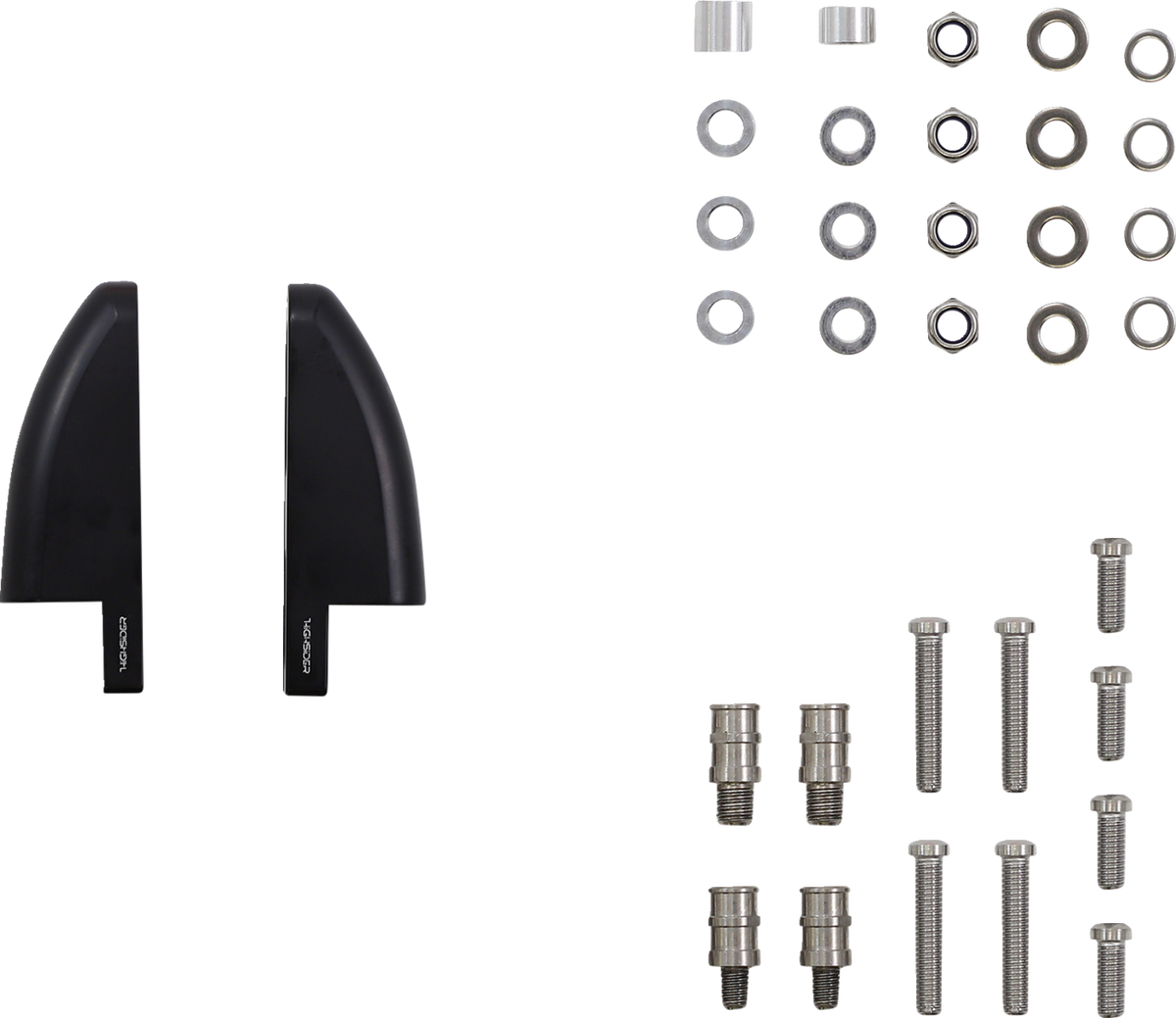 0641-0300 . 304-030 . CNC Fairing Mirror Adapter