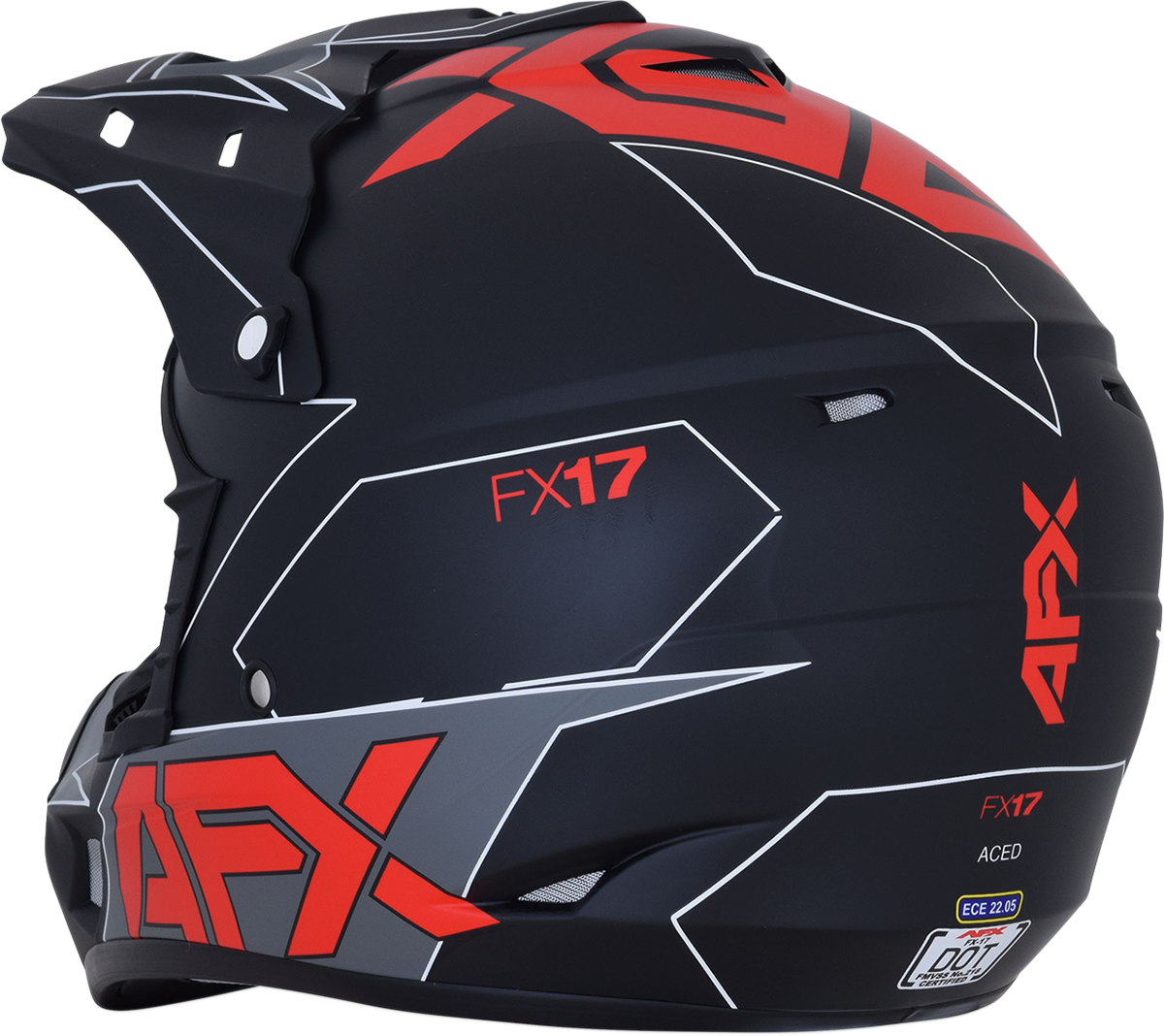 0110-6484 . 0110-6484 . FX-17 Aced Helmet