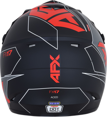 0110-6487 . 0110-6487 . FX-17 Aced Helmet