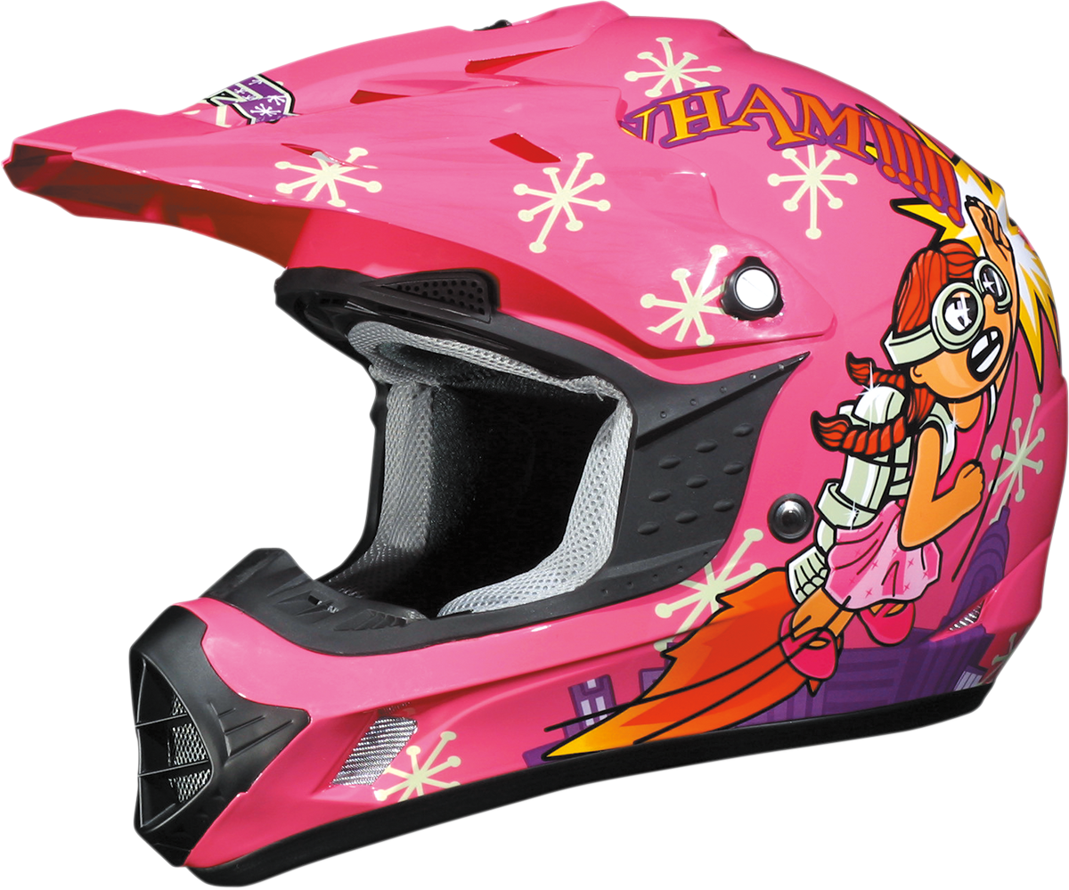 0111-0580 . 0111-0580 . FX-17Y Rocket Girl Helmet