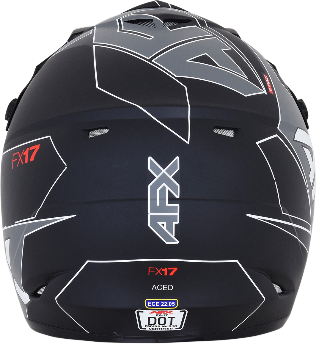 0110-6490 . 0110-6490 . FX-17 Aced Helmet