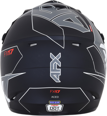 0110-6493 . 0110-6493 . FX-17 Aced Helmet