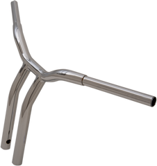 0601-4942 . LA-7338-14 . Kage Fighter Welded Bent-Riser Handlebar