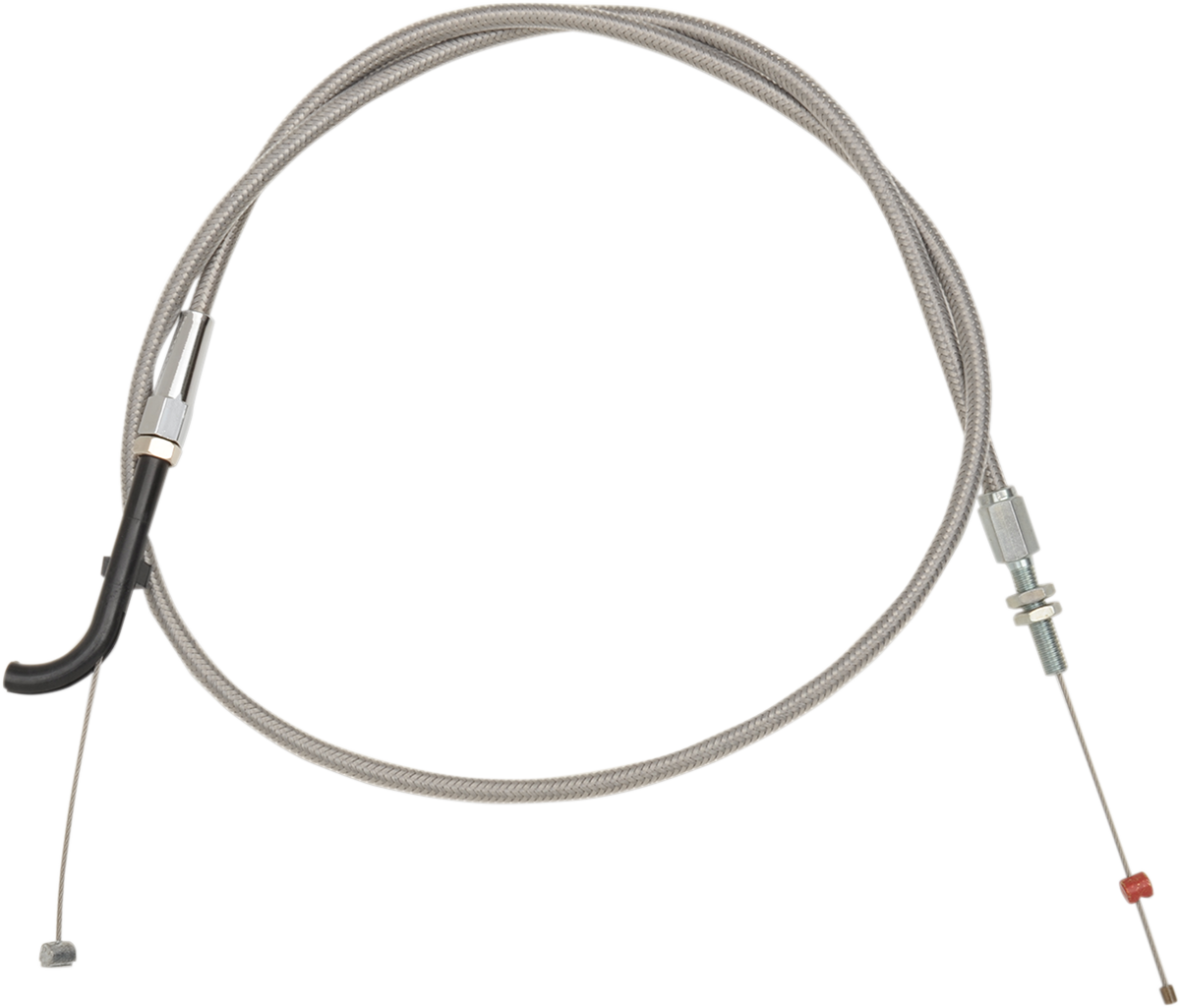 0650-1556 . 102-85-30008-06 . Stainless Steel Throttle/Idle Cable for Victory — Throttle