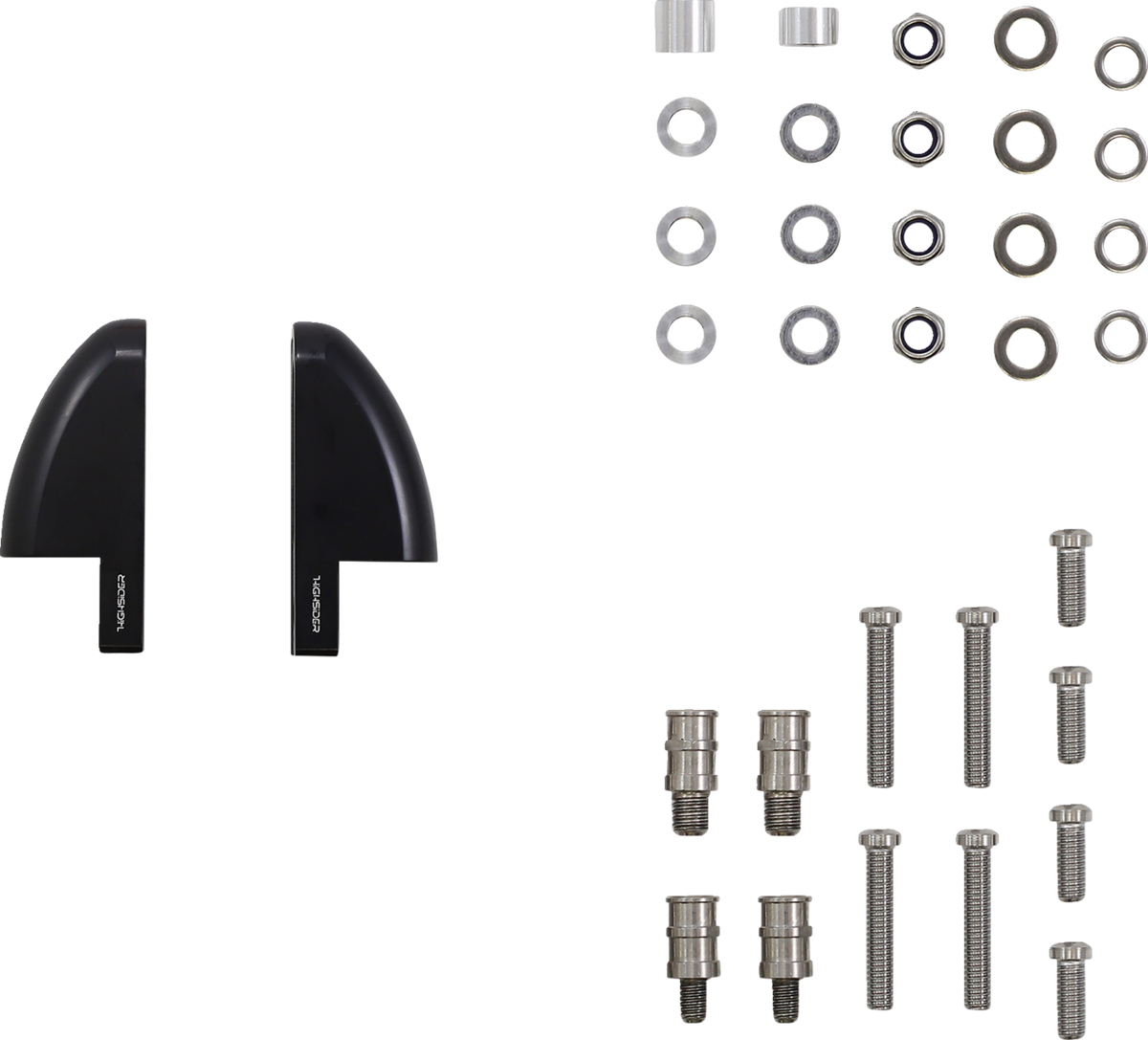 0641-0299 . 304-029 . CNC Fairing Mirror Adapter