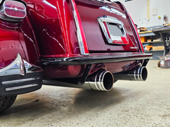 RIVCO BLACK REAR BUMPER FOR HARLEY-DAVIDSON® TRI-GLIDES